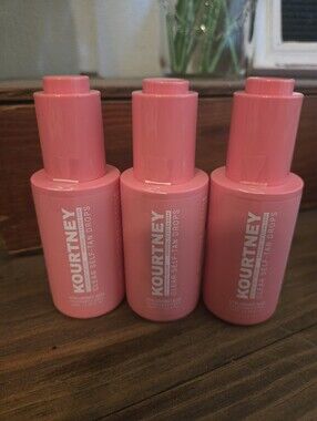 Set Of 3 Kourtney Clear Self-Tan Drops